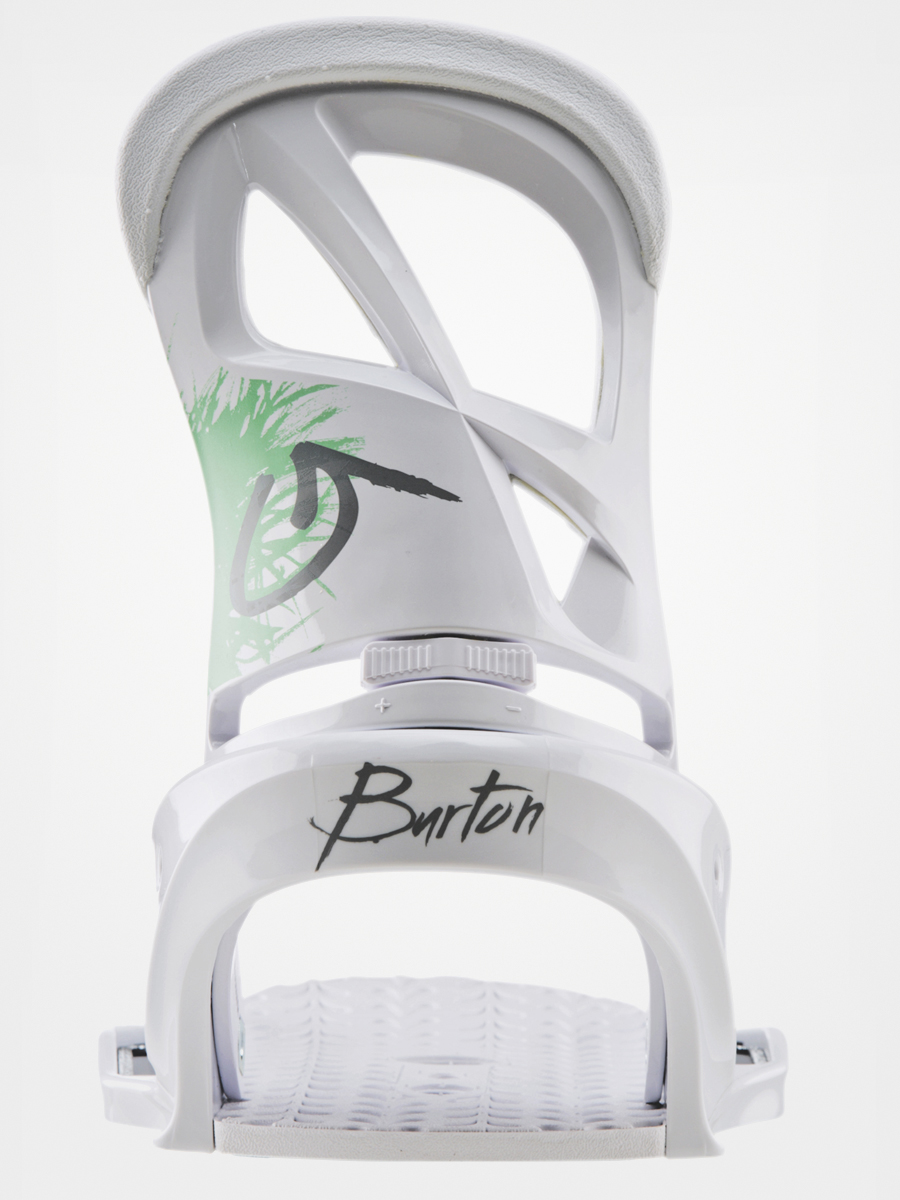 Damskie Wiązania snowboardowe Burton Scribe EST (white)