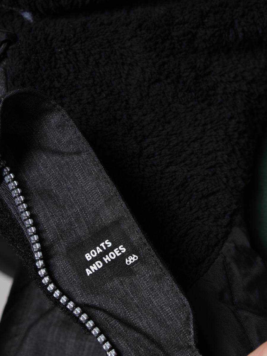 Męska Kurtka snowboardowa 686 Mannual Pacific Parka Insulated Jacket (black heather stripe)