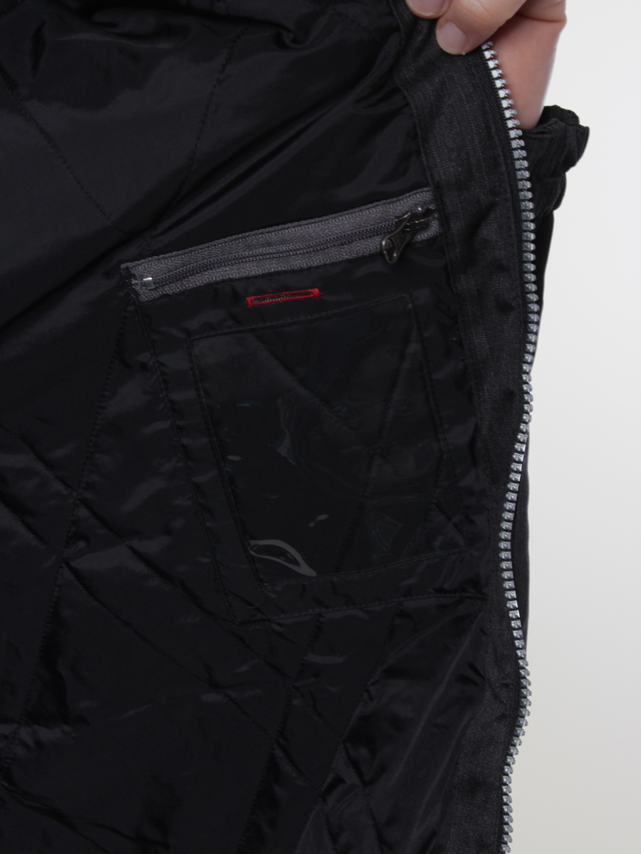 Męska Kurtka snowboardowa 686 Mannual Pacific Parka Insulated Jacket (black heather stripe)