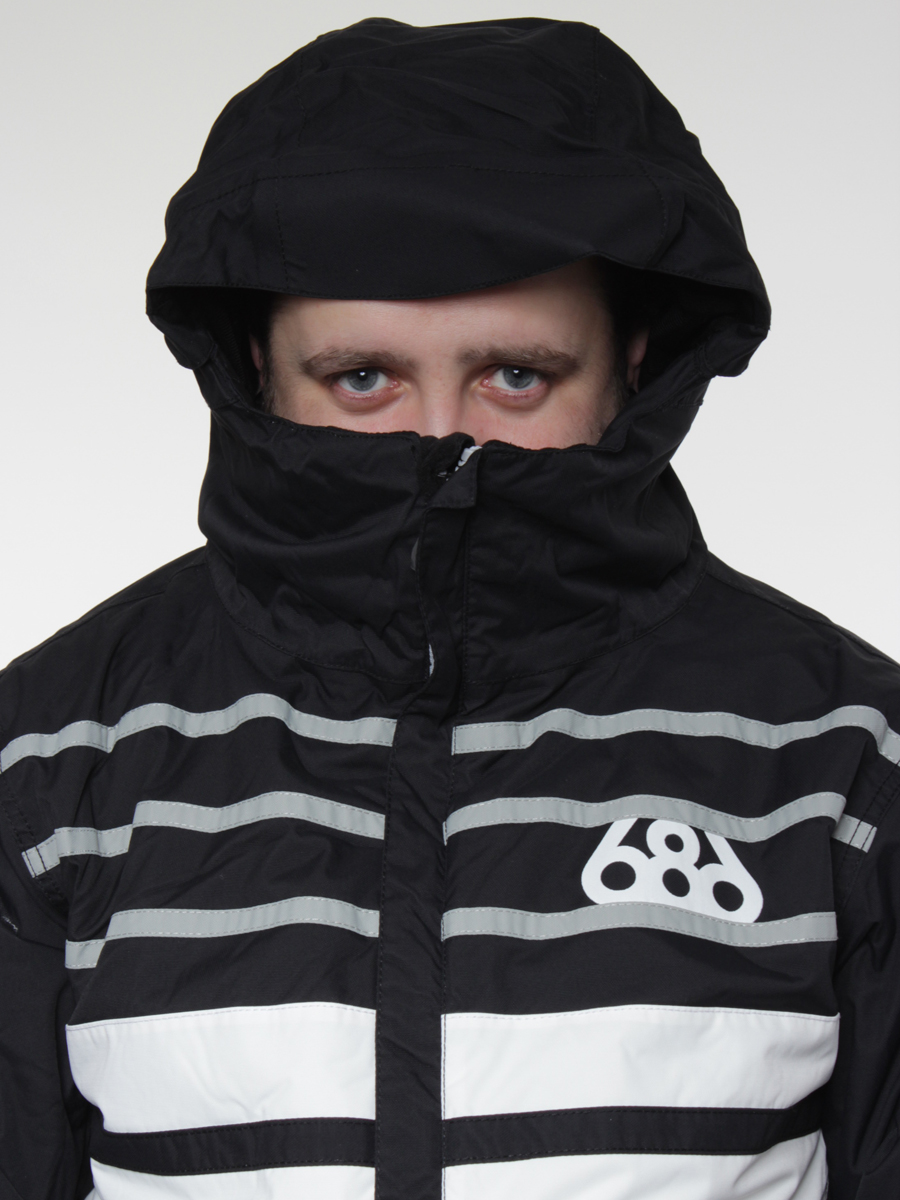 Męska Kurtka snowboardowa 686 Mannual Block Insulated Jacket (black colorblock)