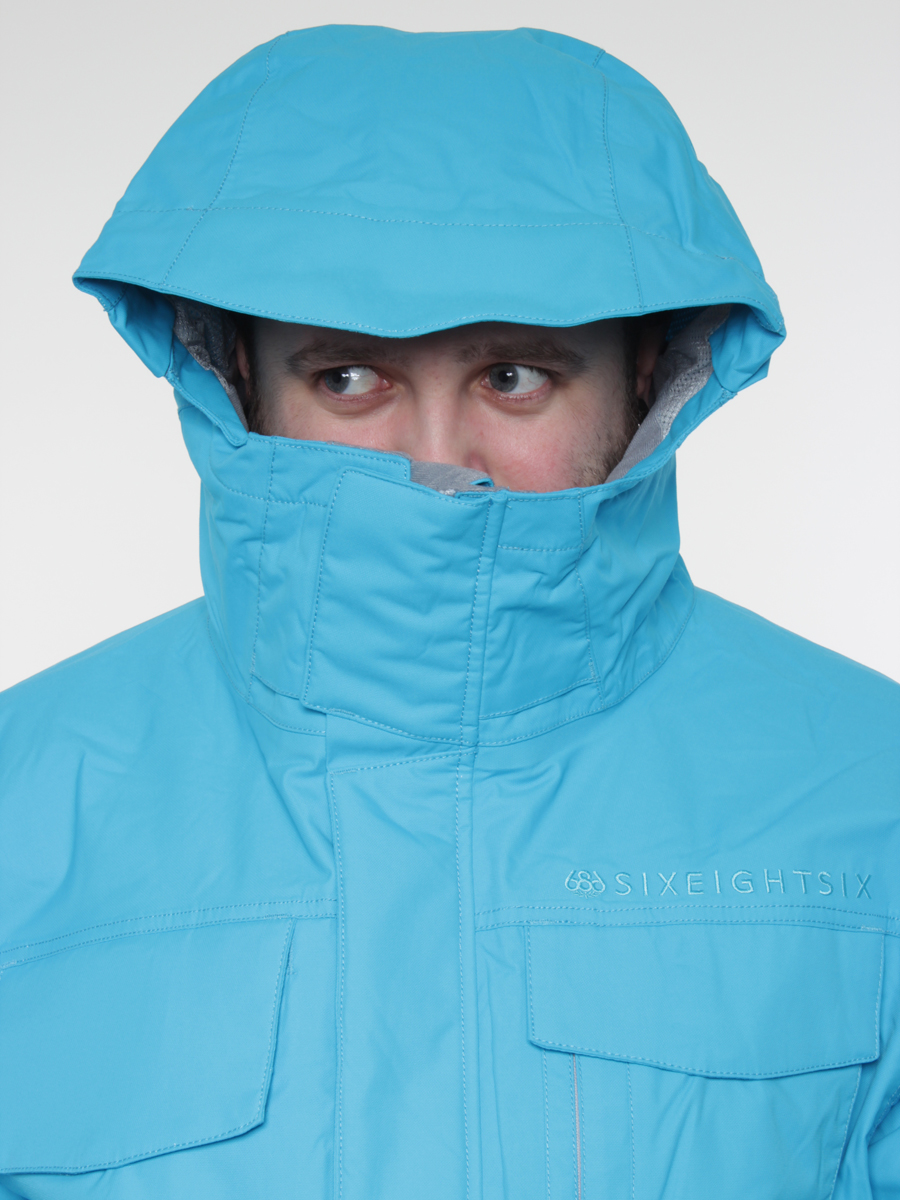 Męska Kurtka snowboardowa 686 Smarty Command (cyan)