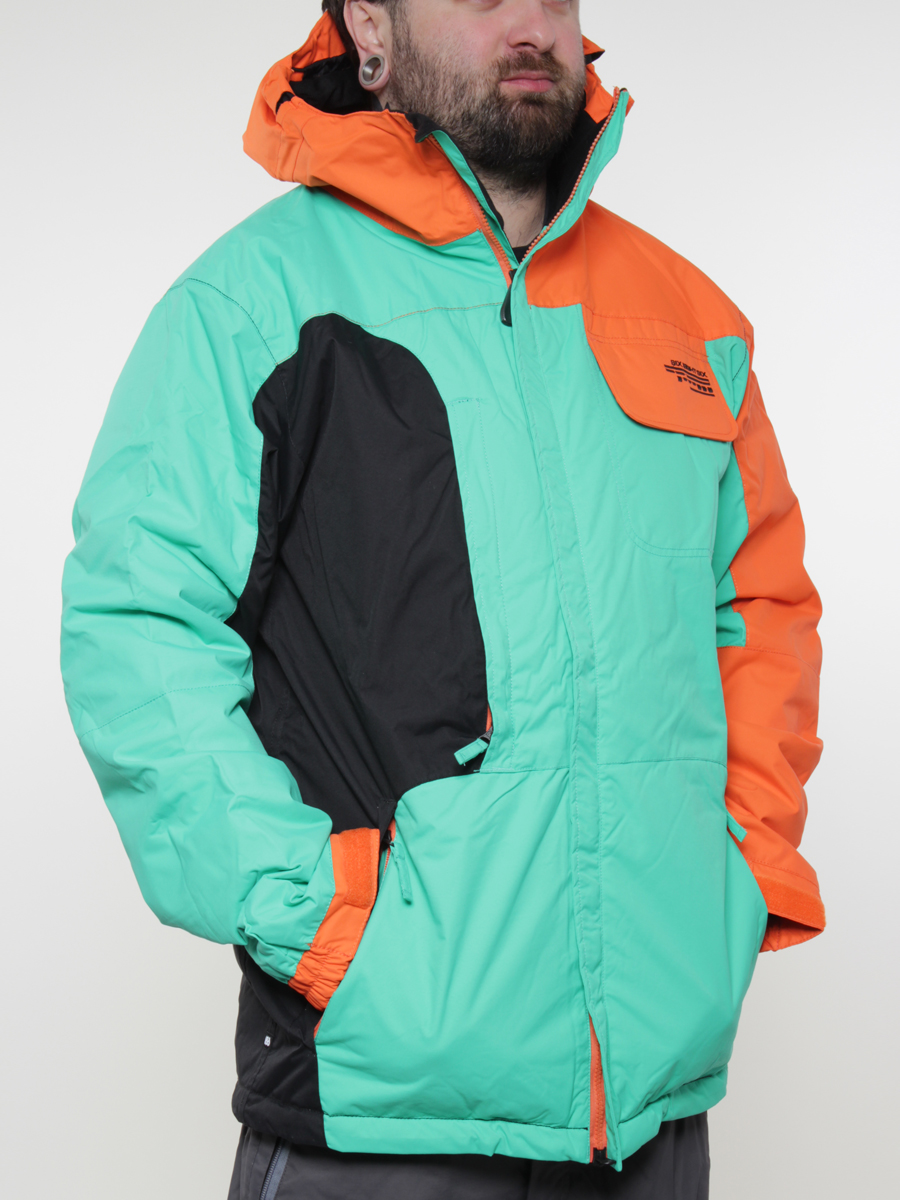 Męska Kurtka snowboardowa 686 Mannual Season Insulated Jacket (seafoam colorblock)