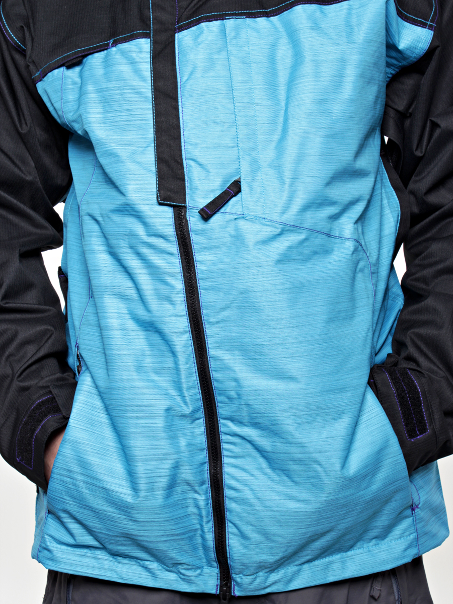Męska Kurtka snowboardowa 686 LV Signature (cyan slub colorblock)