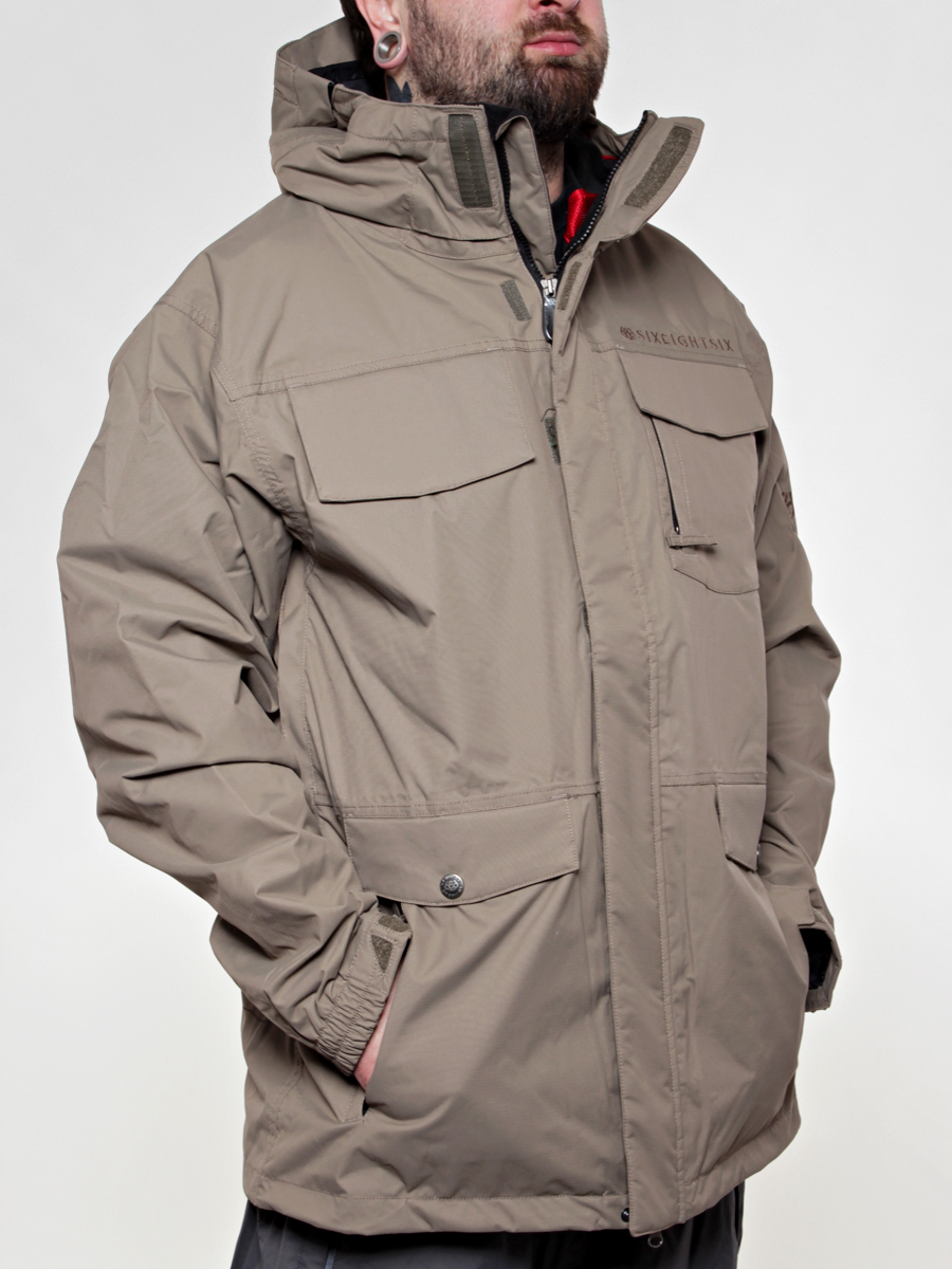 Męska Kurtka snowboardowa 686 Smarty Command (tobacco)