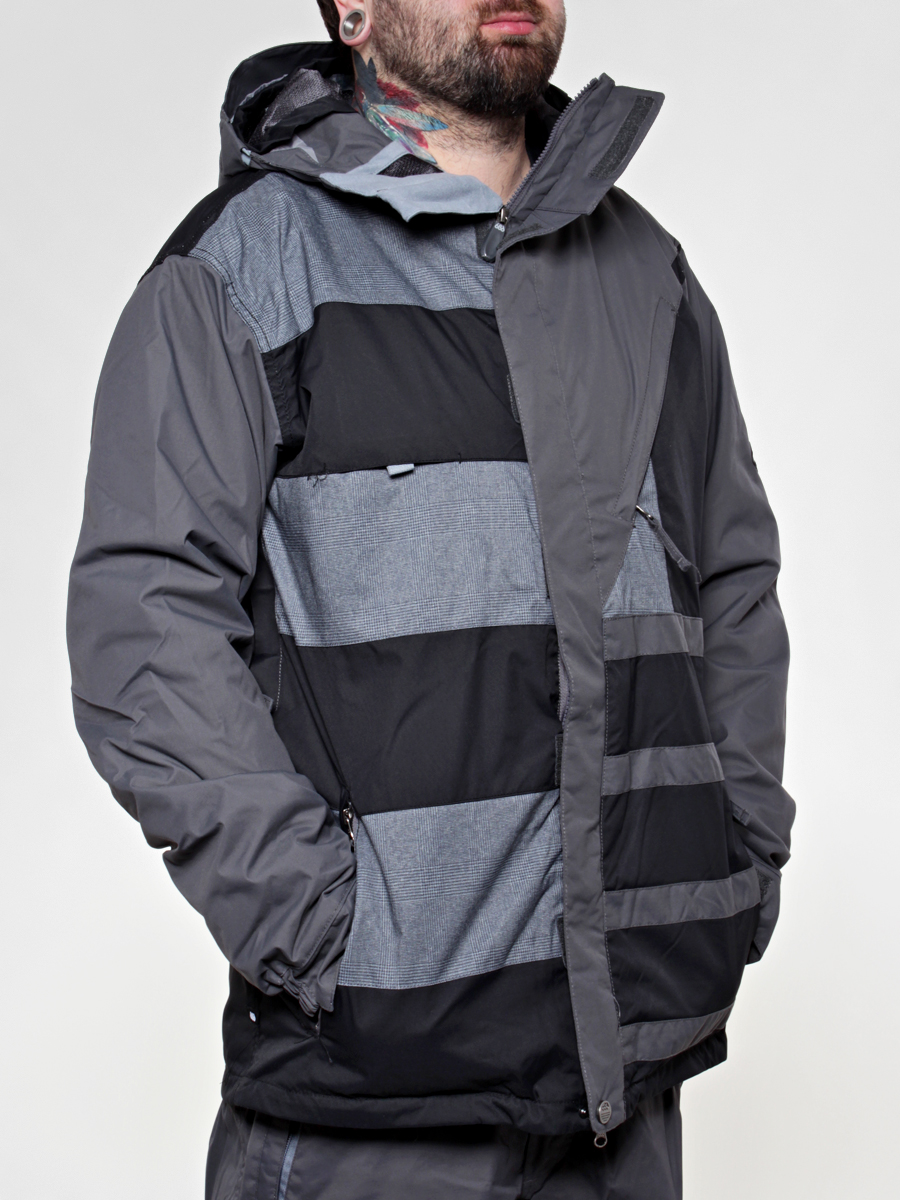Męska Kurtka snowboardowa 686 Reserved Havoc Insulated Jacket (gunmetal colorblock)