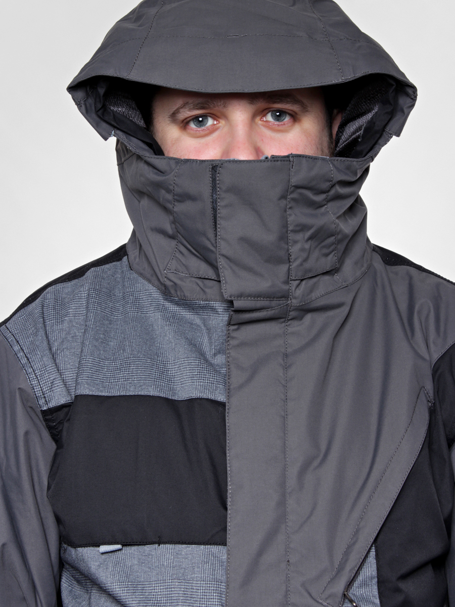 Męska Kurtka snowboardowa 686 Reserved Havoc Insulated Jacket (gunmetal colorblock)