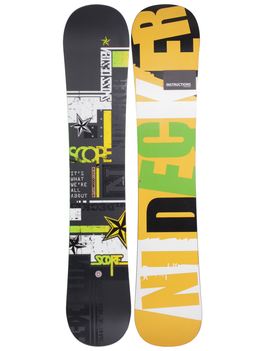 Męska Deska snowboardowa Nidecker Score Rocker 162 XL