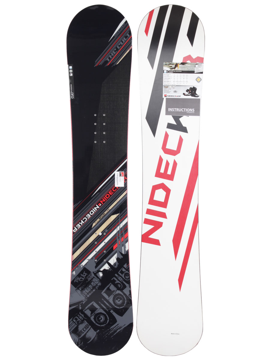 Męska Deska snowboardowa Nidecker Cult 158 XL (white)