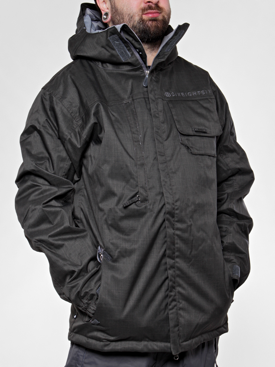 Męska Kurtka snowboardowa 686 Mannual Legacy Insulated (gunmetal herringbone denim)