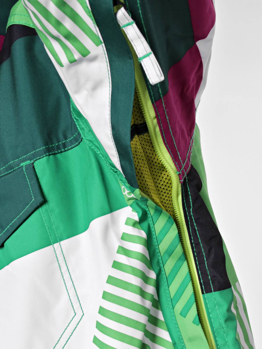 Męska Kurtka snowboardowa 686 Mannual Cube Insulated (kelly green max print)