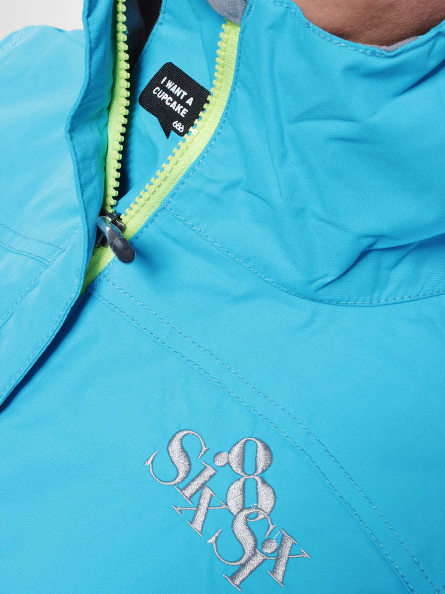Damska Kurtka snowboardowa 686 Mannual Mystic Insulated (cyan)