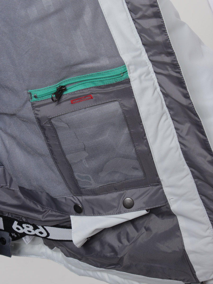 Damska Kurtka snowboardowa 686 Mannual Nectar Insulated (white)