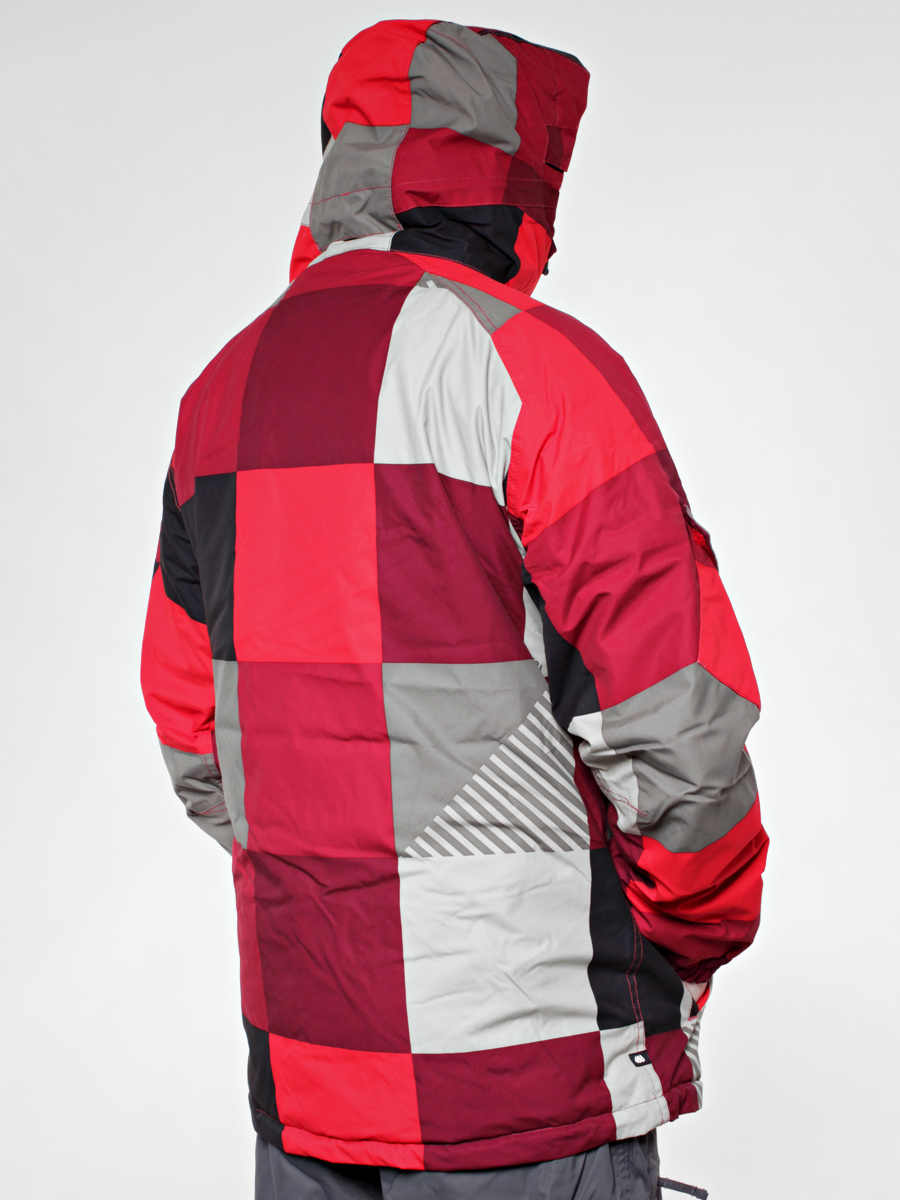 Męska Kurtka snowboardowa 686 Mannual Cube Insulated (red max print)