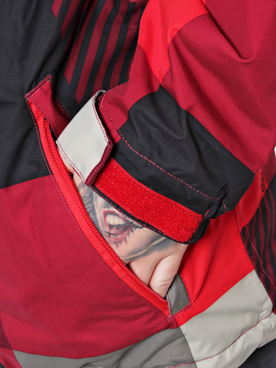 Męska Kurtka snowboardowa 686 Mannual Cube Insulated (red max print)