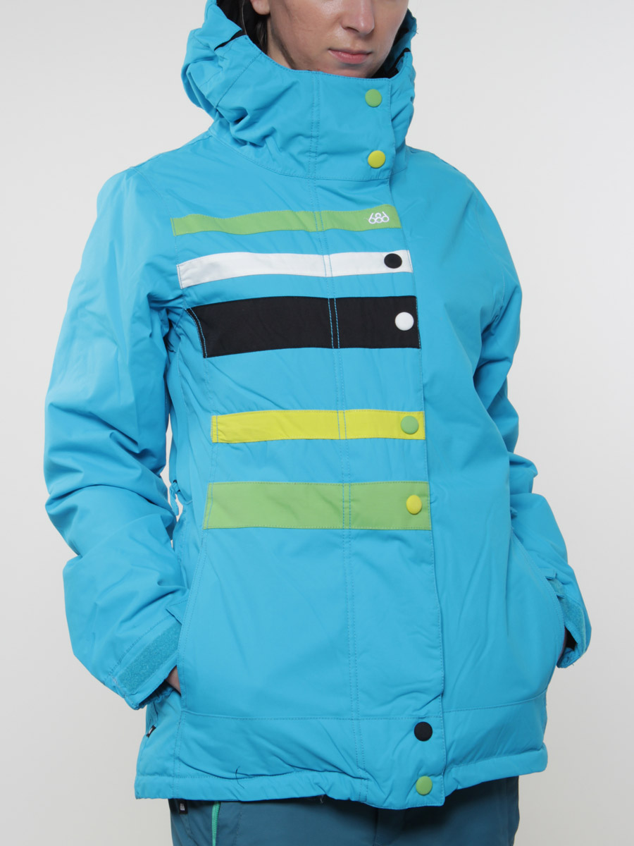 Damska Kurtka snowboardowa 686 Mannual Nectar Insulated (cyan)