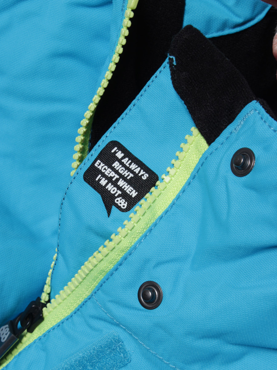 Damska Kurtka snowboardowa 686 Mannual Nectar Insulated (cyan)