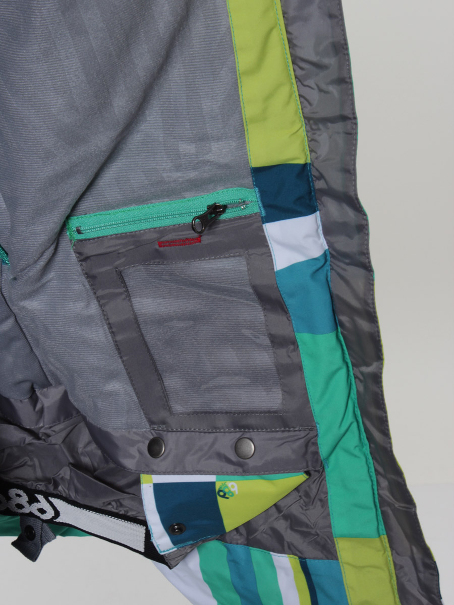 Damska Kurtka snowboardowa 686 Mannual Mystic Fracture (turquoise)