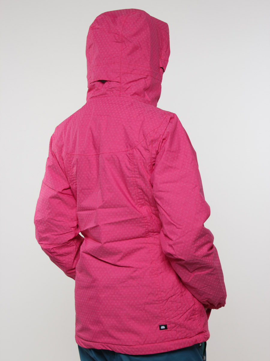 Damska Kurtka snowboardowa 686 Mannual Angel Insulated (raspberry cross dobby)