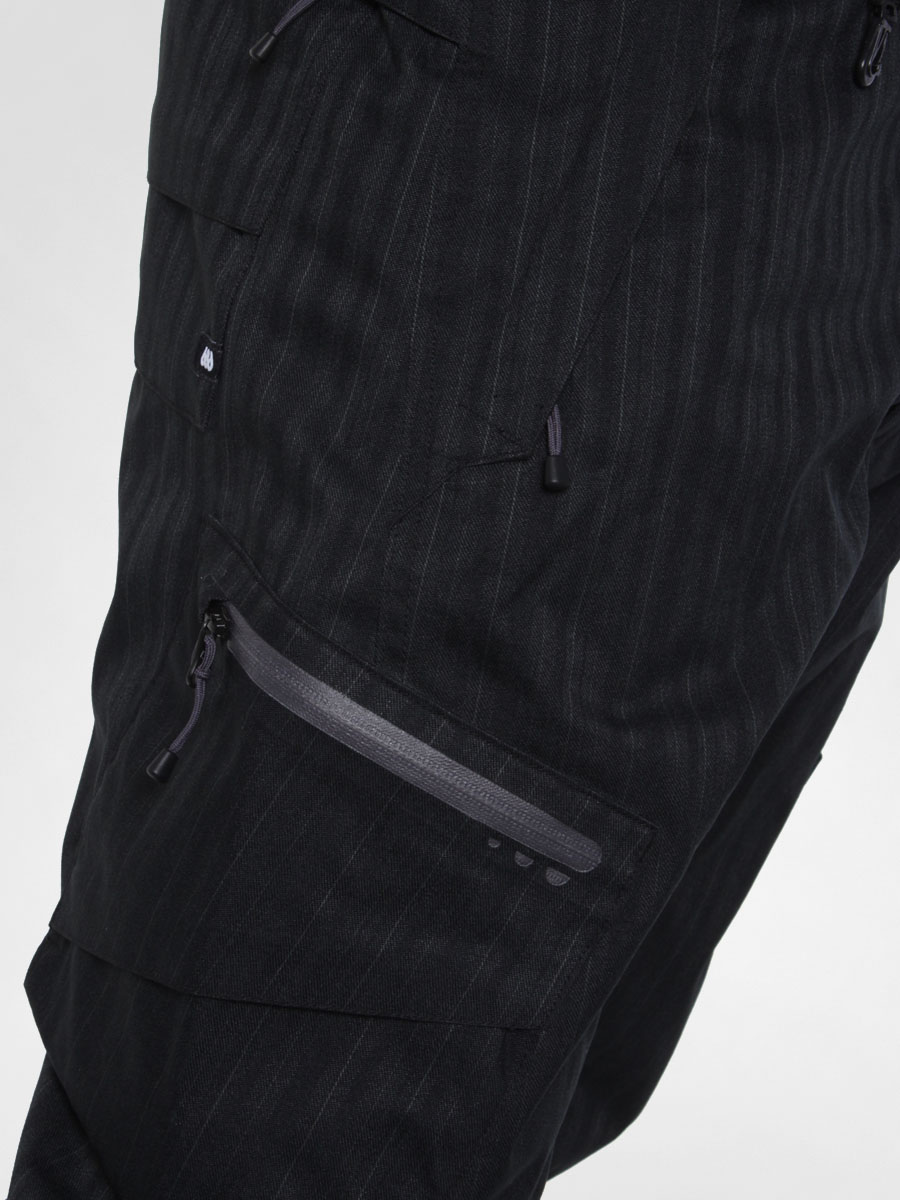 Męskie Spodnie snowboardowe 686 Plexus Plasma (black stripe texture)