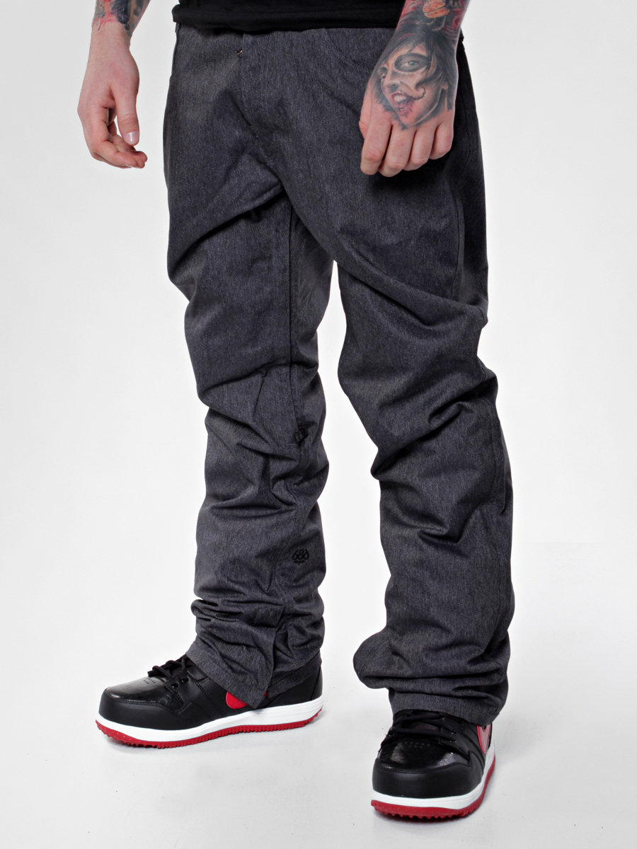 Męskie Spodnie snowboardowe 686 Limited Edition Fallen Classic Fit Jean (black denim)