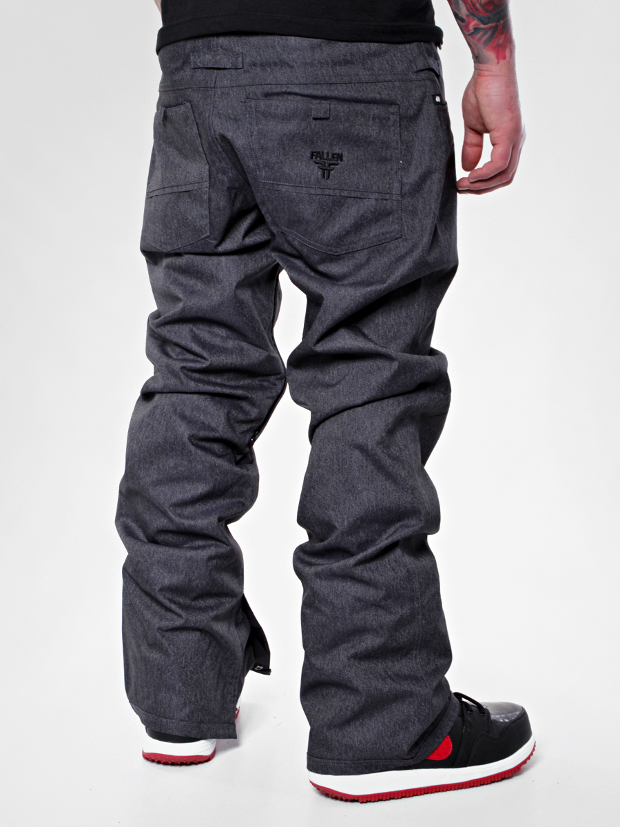 Męskie Spodnie snowboardowe 686 Limited Edition Fallen Classic Fit Jean (black denim)