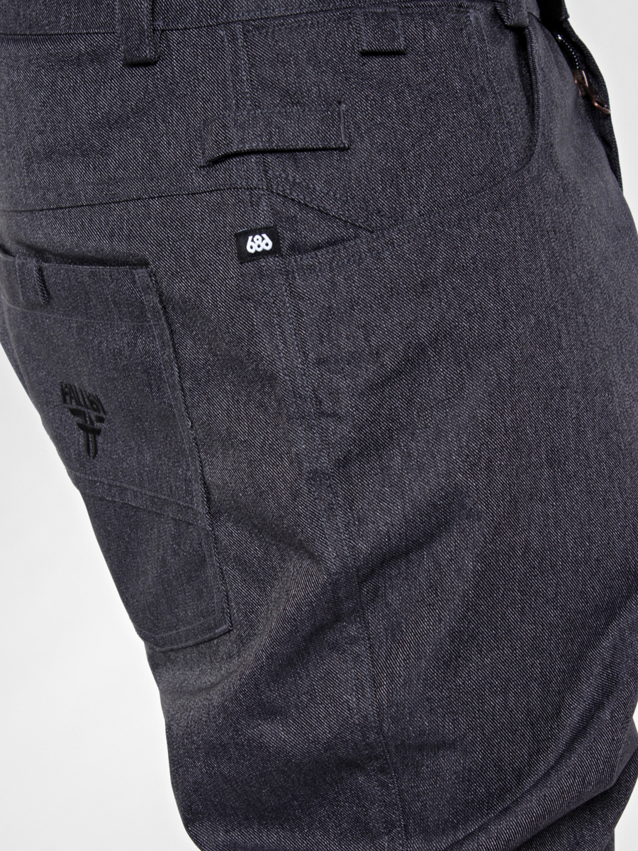 Męskie Spodnie snowboardowe 686 Limited Edition Fallen Classic Fit Jean (black denim)