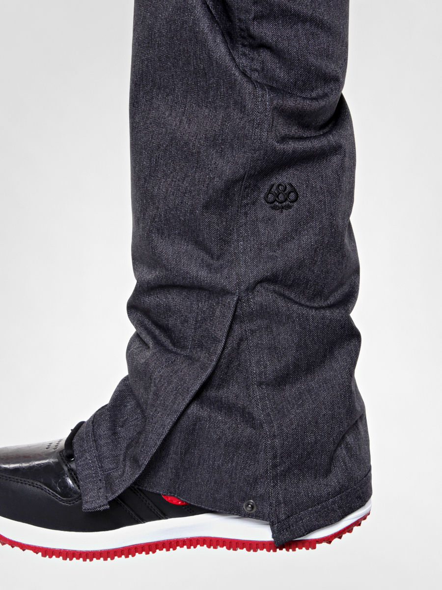 Męskie Spodnie snowboardowe 686 Limited Edition Fallen Classic Fit Jean (black denim)