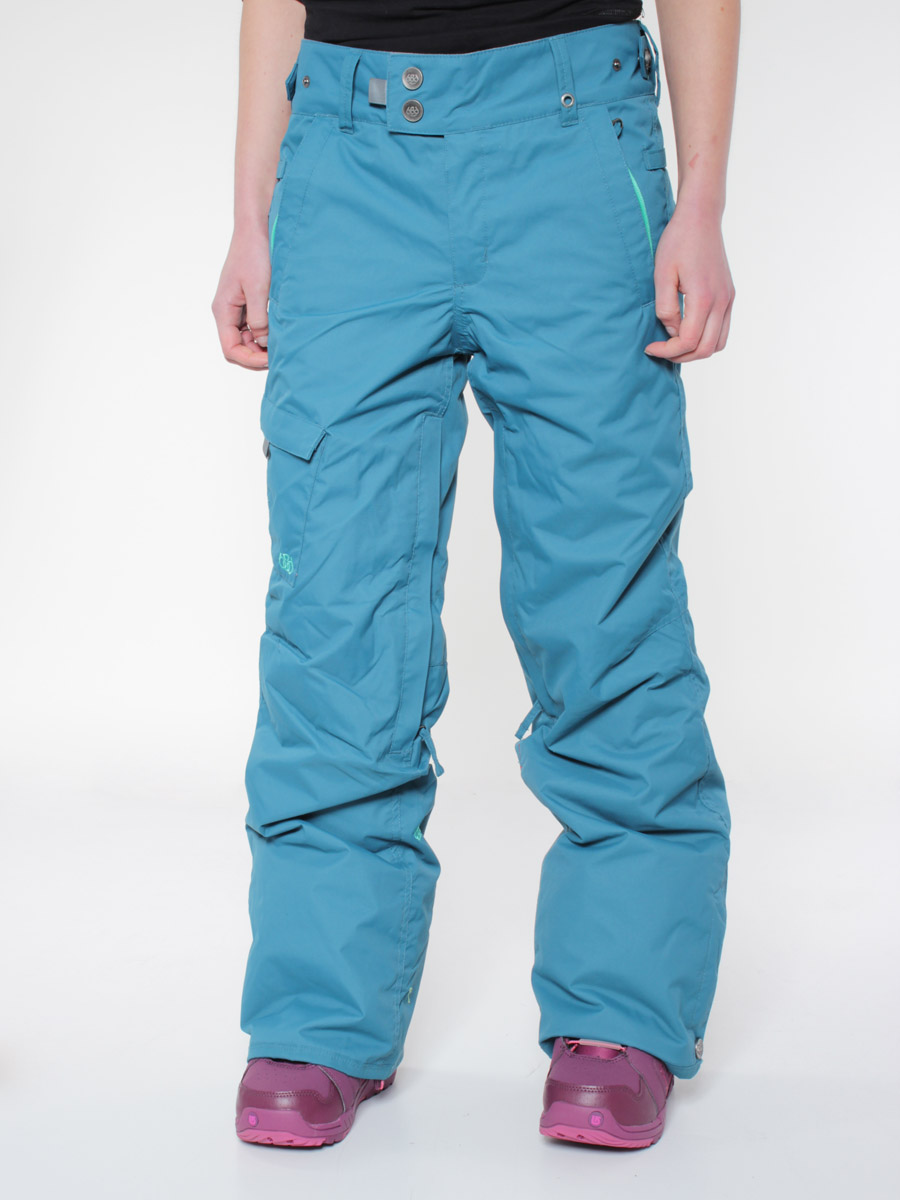 Damskie Spodnie snowboardowe 686 Mannual Steady Ins (teal)