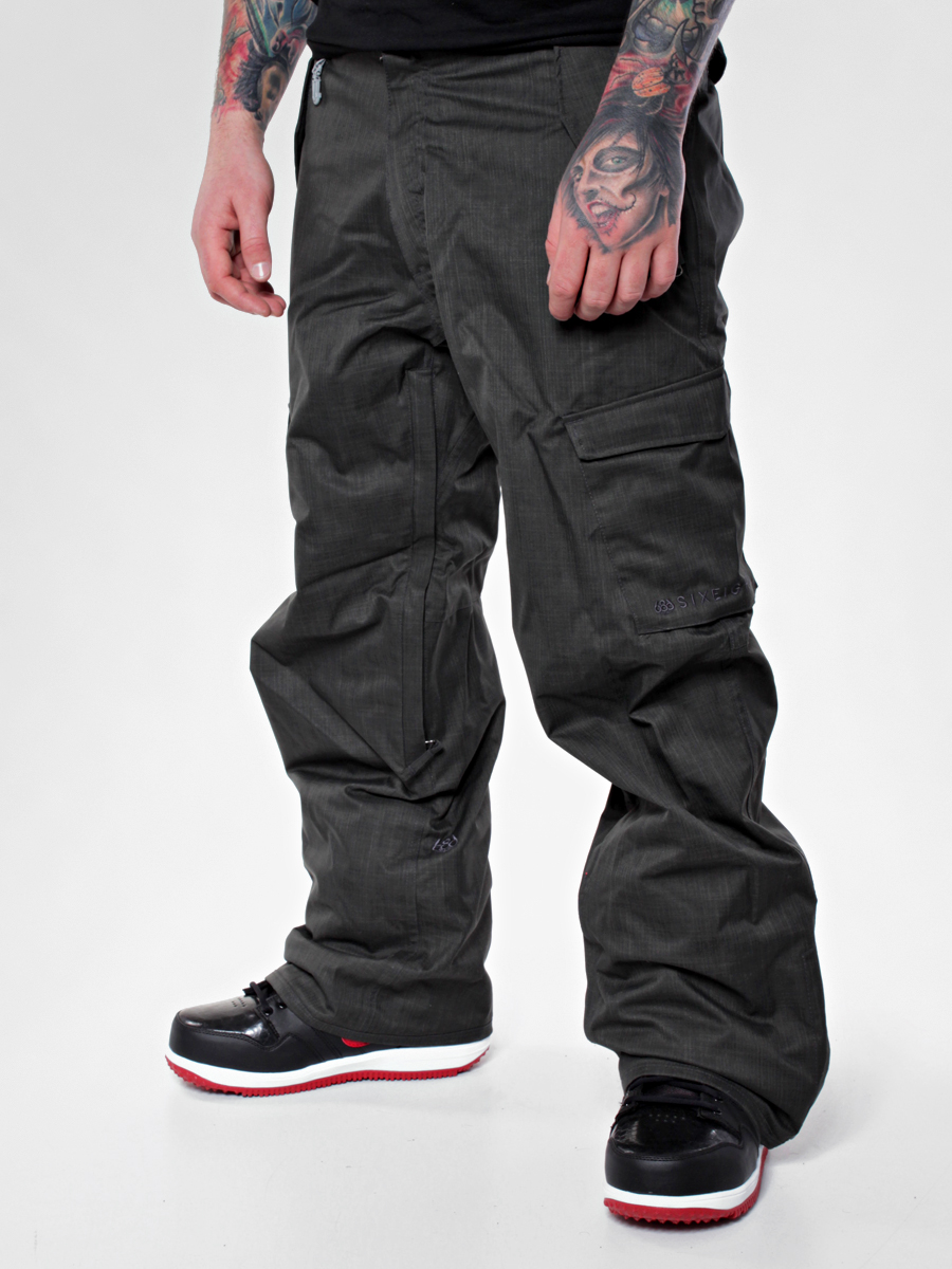 Męskie Spodnie snowboardowe 686 Mannual Infinity Insulated (gunmetal herringbone denim)