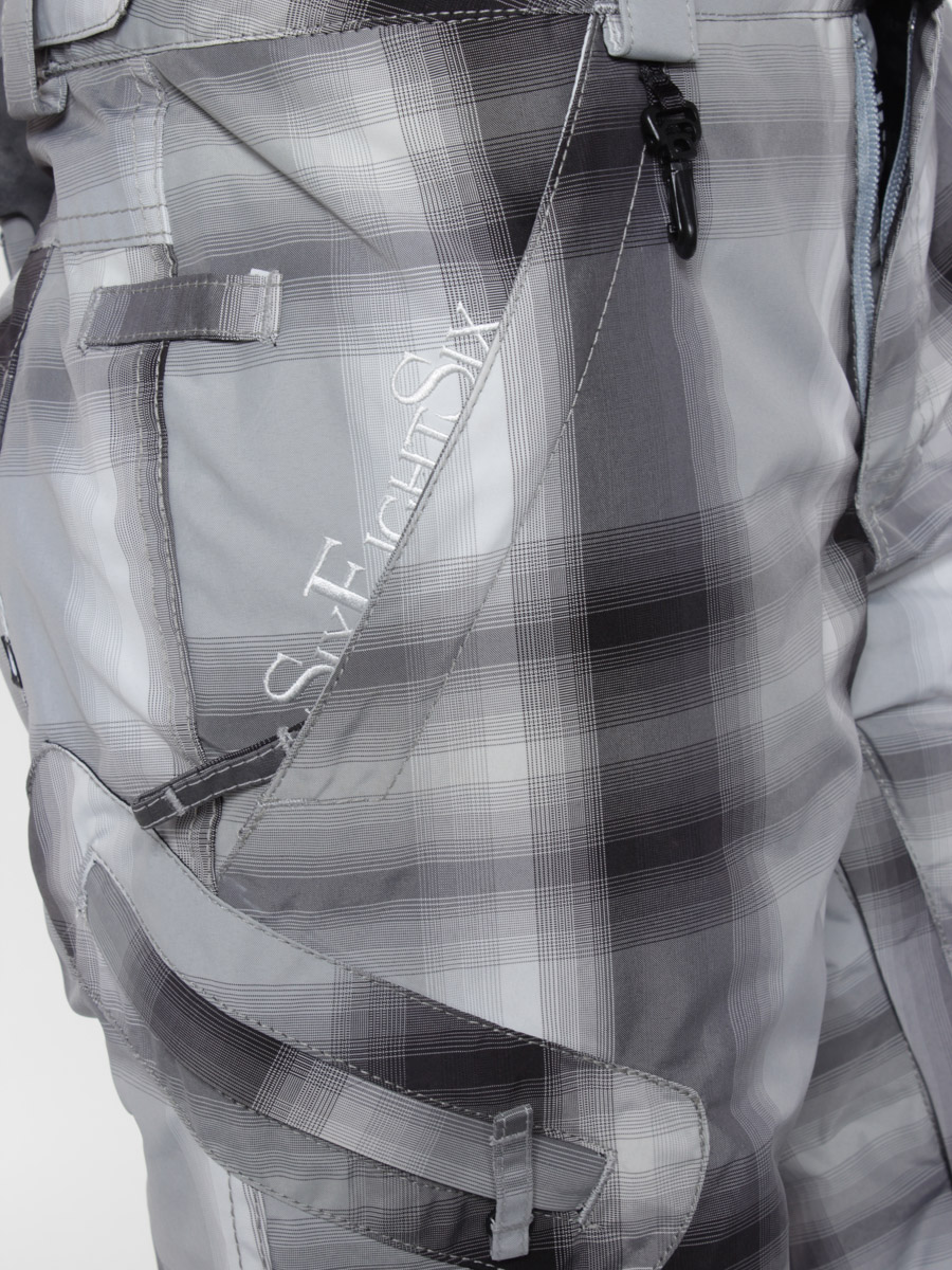 Damskie Spodnie snowboardowe 686 Reserved Lust Ins (grey yarn dye plaid)