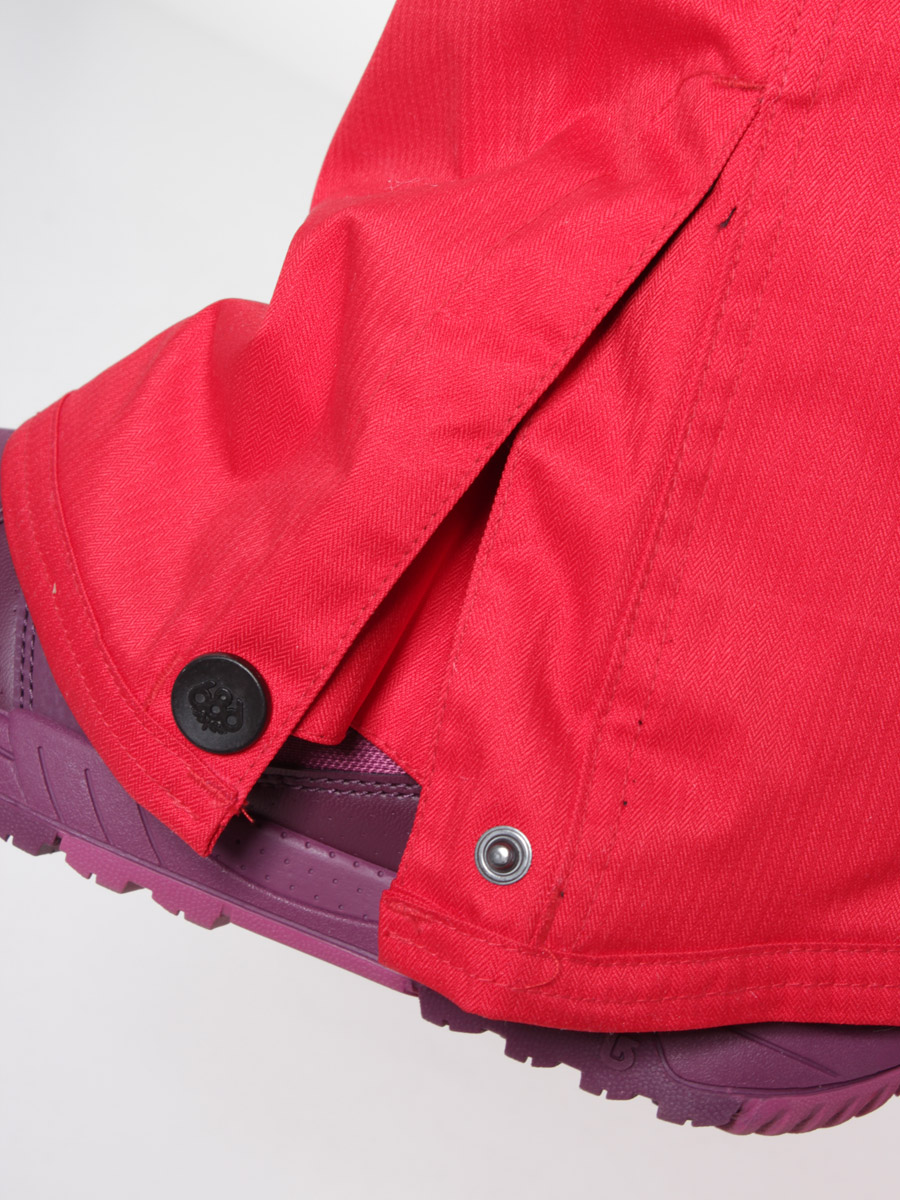 Damskie Spodnie snowboardowe 686 Mannual Patron Ins (red herringbone denim)