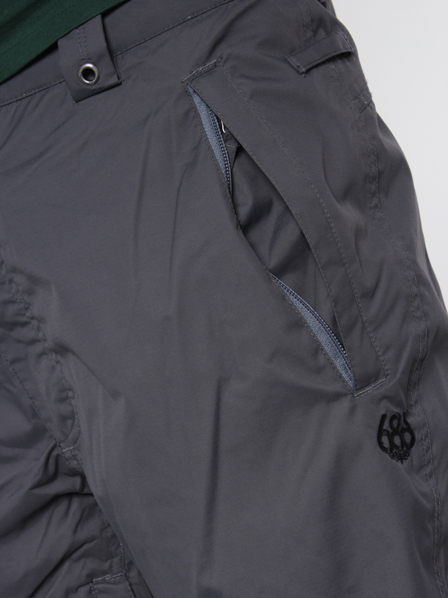 Męskie Spodnie snowboardowe 686 Mannual Standard (gunmetal)