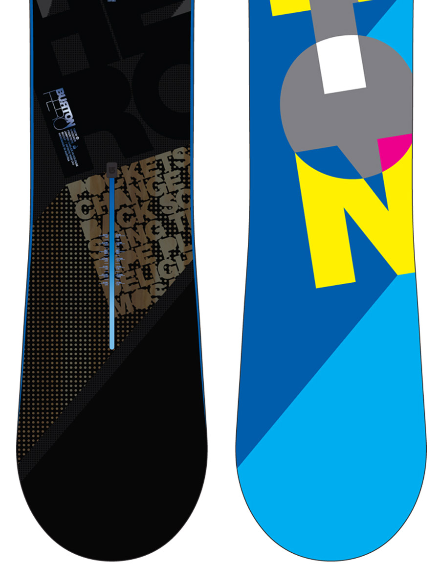 Deska snowboardowa Burton Hero 155 Wide - niebieski