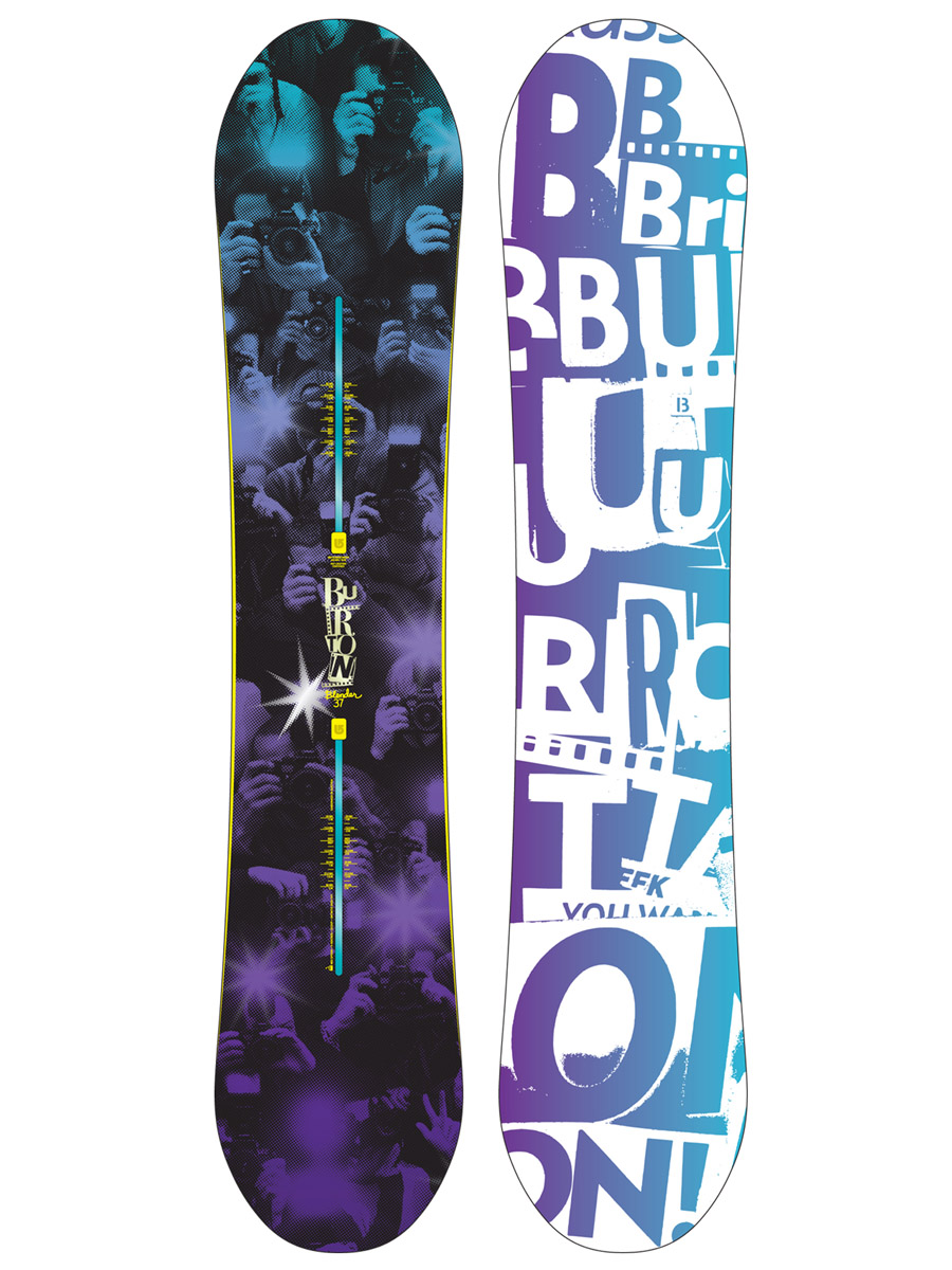 Damska Deska snowboardowa Burton Blender 137 (blue/viol/wht)