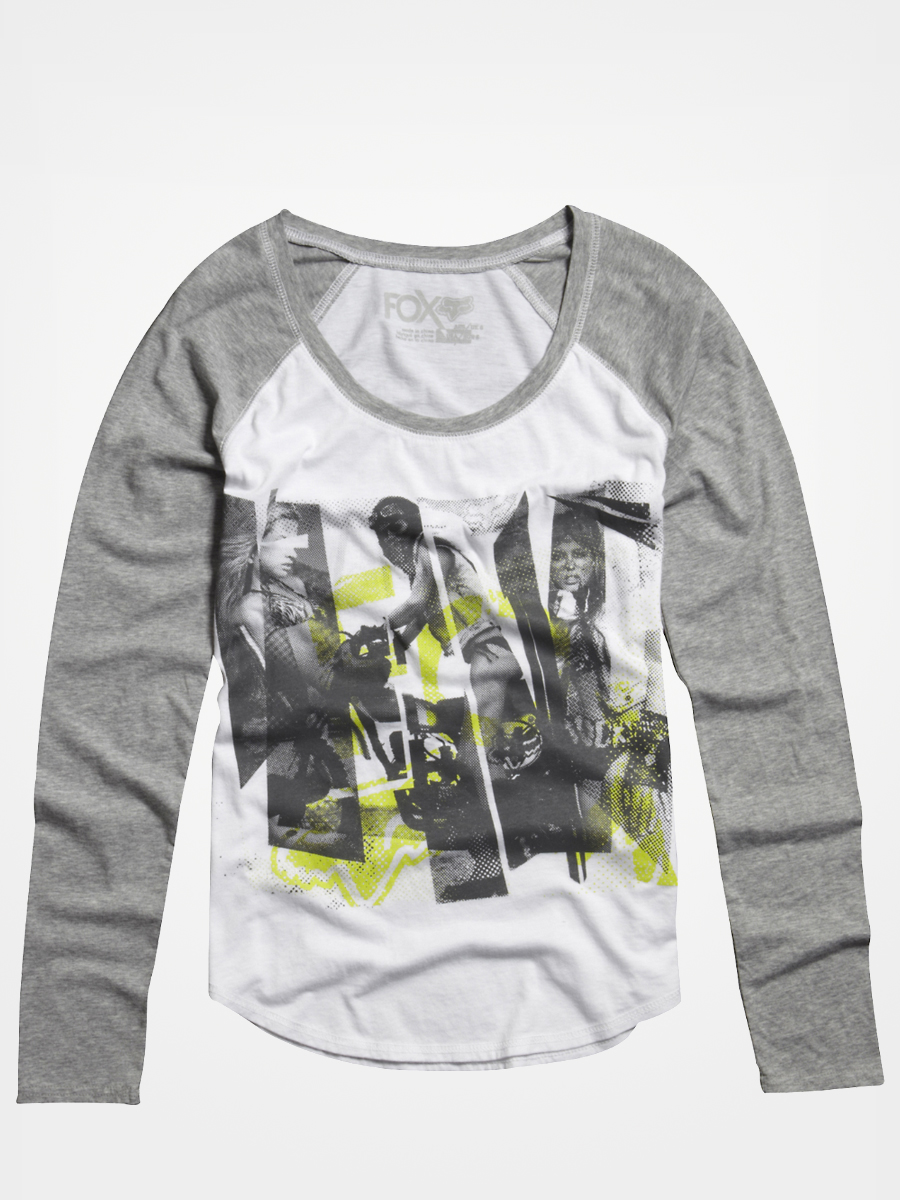 Longsleeve Fox Dirt Vixen Wmn (biały)
