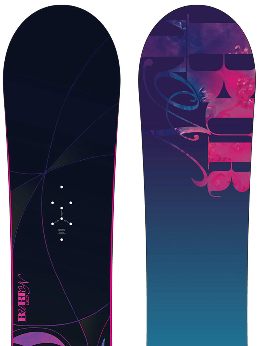 Damska Deska snowboardowa Burton Lux 147 blue purple