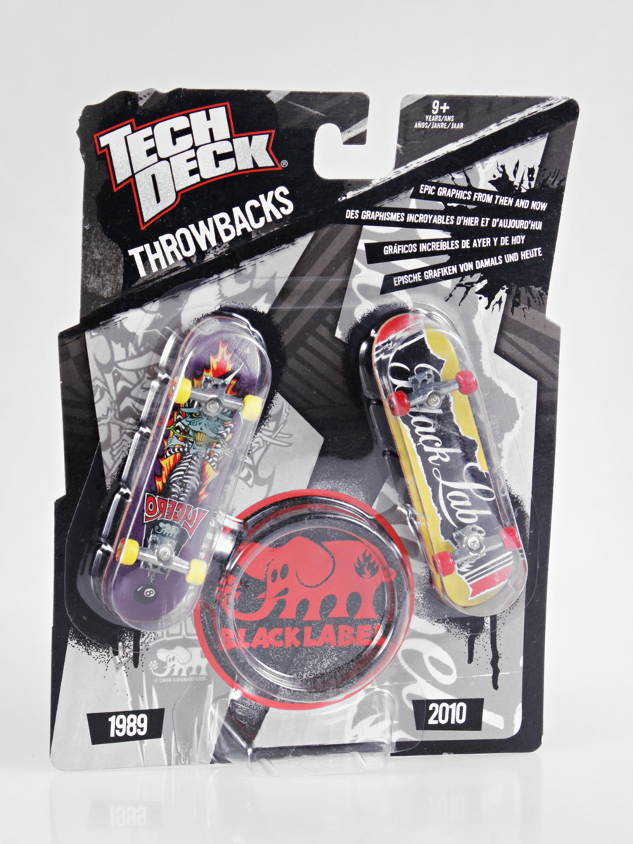Fingerboard Tech Deck - BlackLabel Throwbacks 01