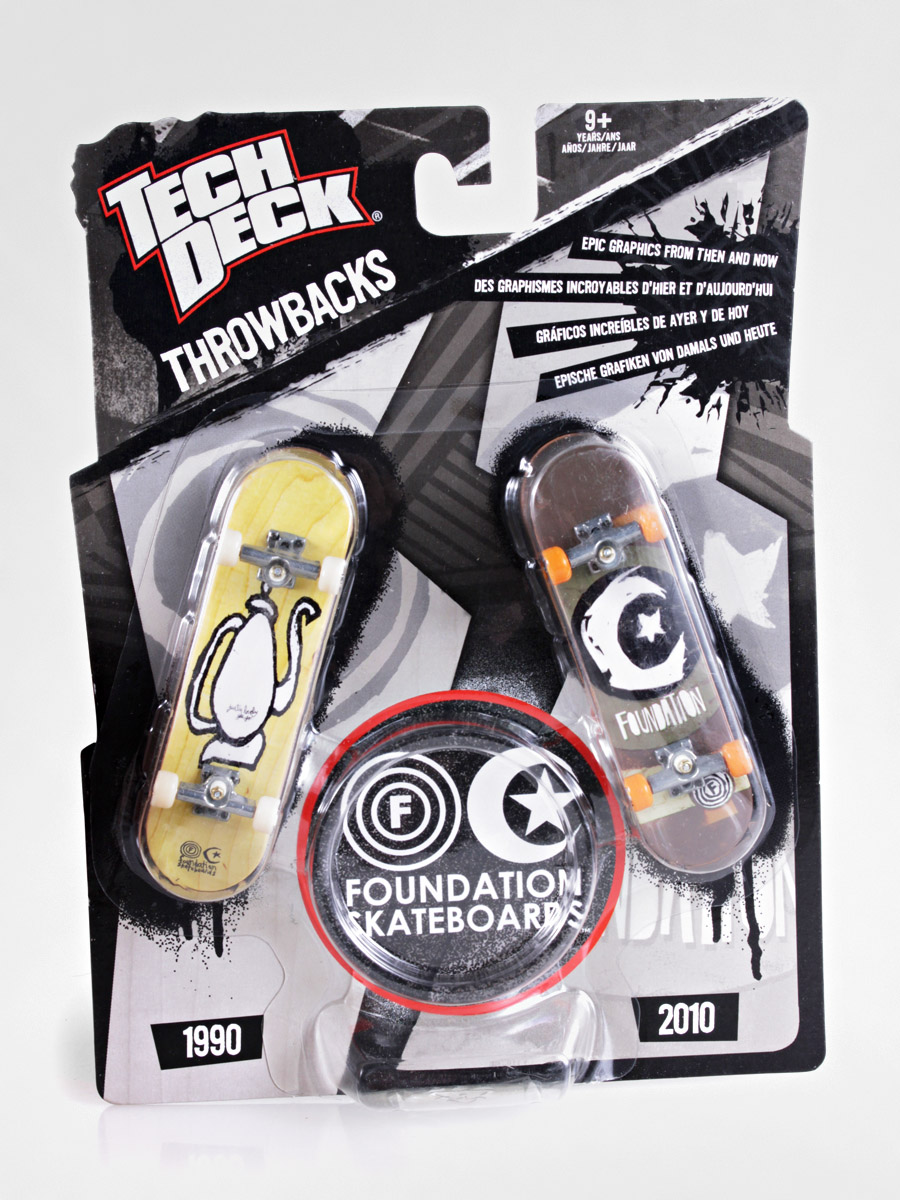 Fingerboard Tech Deck - Foundation Throwbacks 01