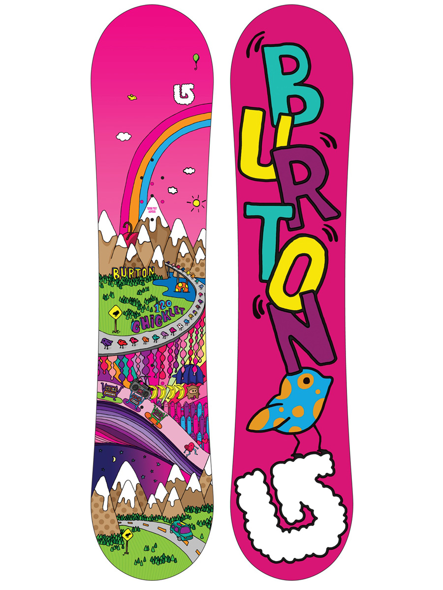Dziecięca deska snowboardowa Burton Chicklet 120