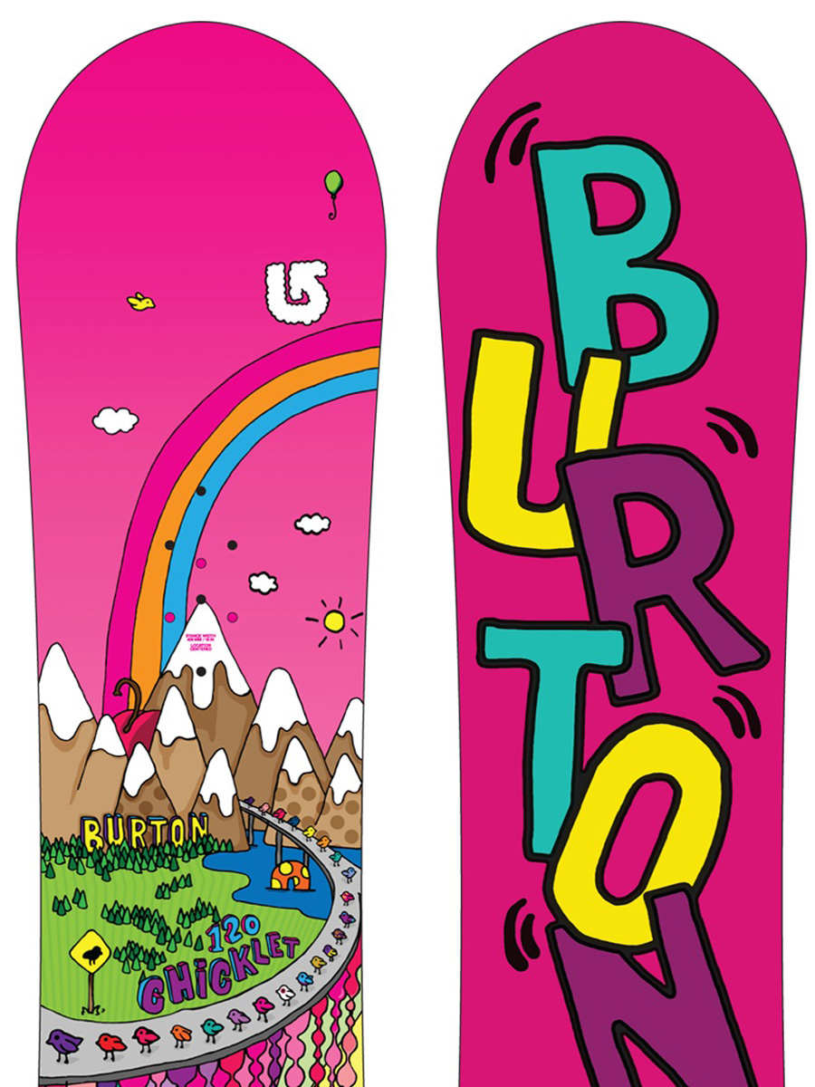 Burton Chicklet 100 Burton Chicklet Snowboard Little Kids