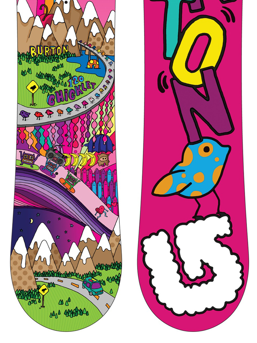Dziecięca deska snowboardowa Burton Chicklet 120