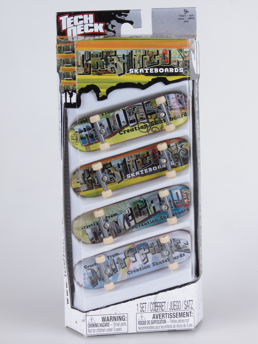 Fingerboard Tech Deck Creation 4Pack 01