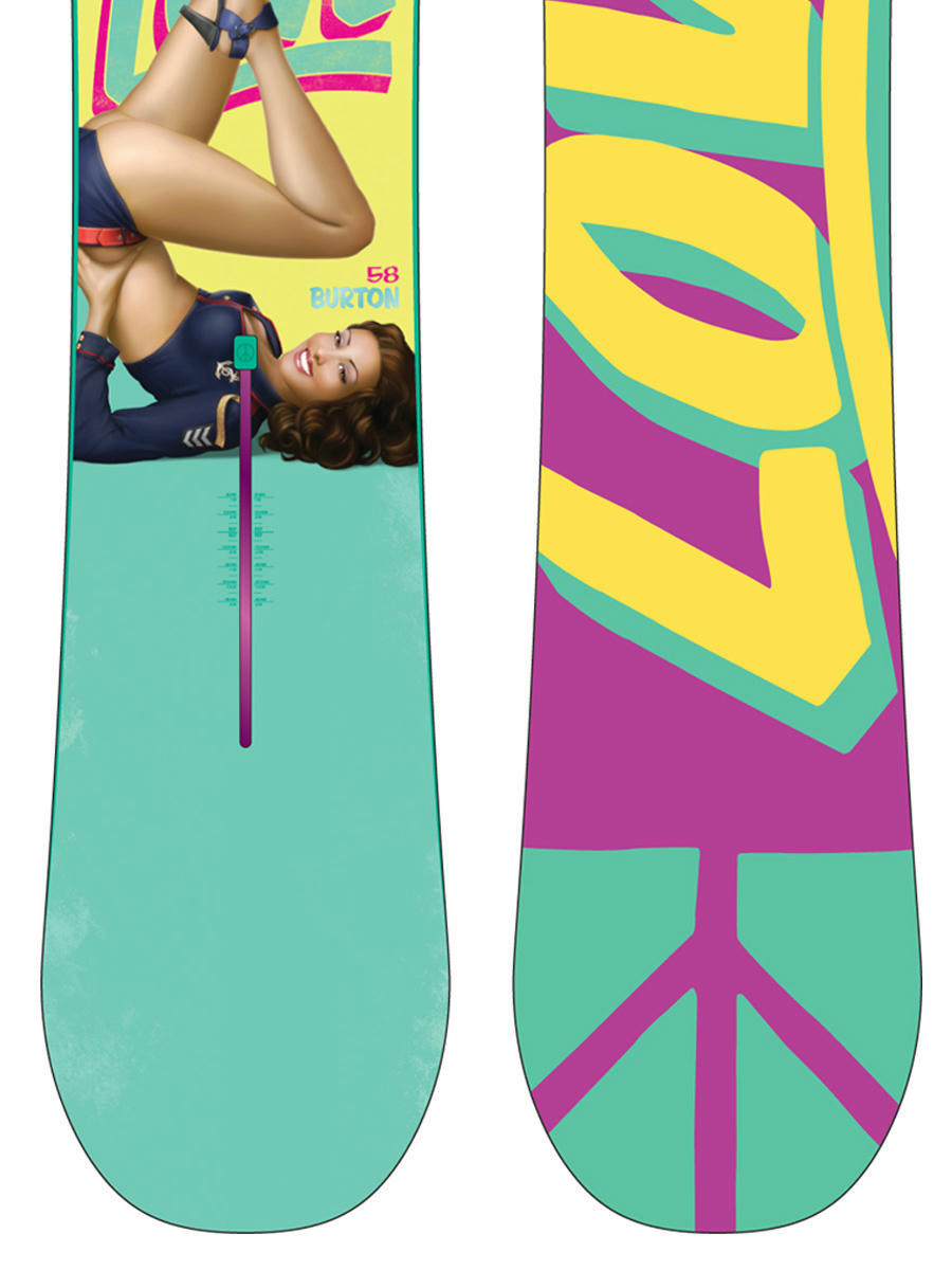 M ska Deska snowboardowa Burton Restricted Love 158