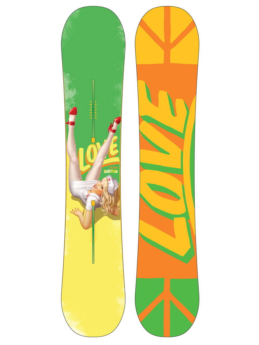 Męska Deska snowboardowa Burton Restricted Love 157 Wide