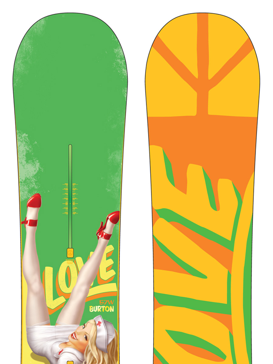 Męska Deska snowboardowa Burton Restricted Love 157 Wide