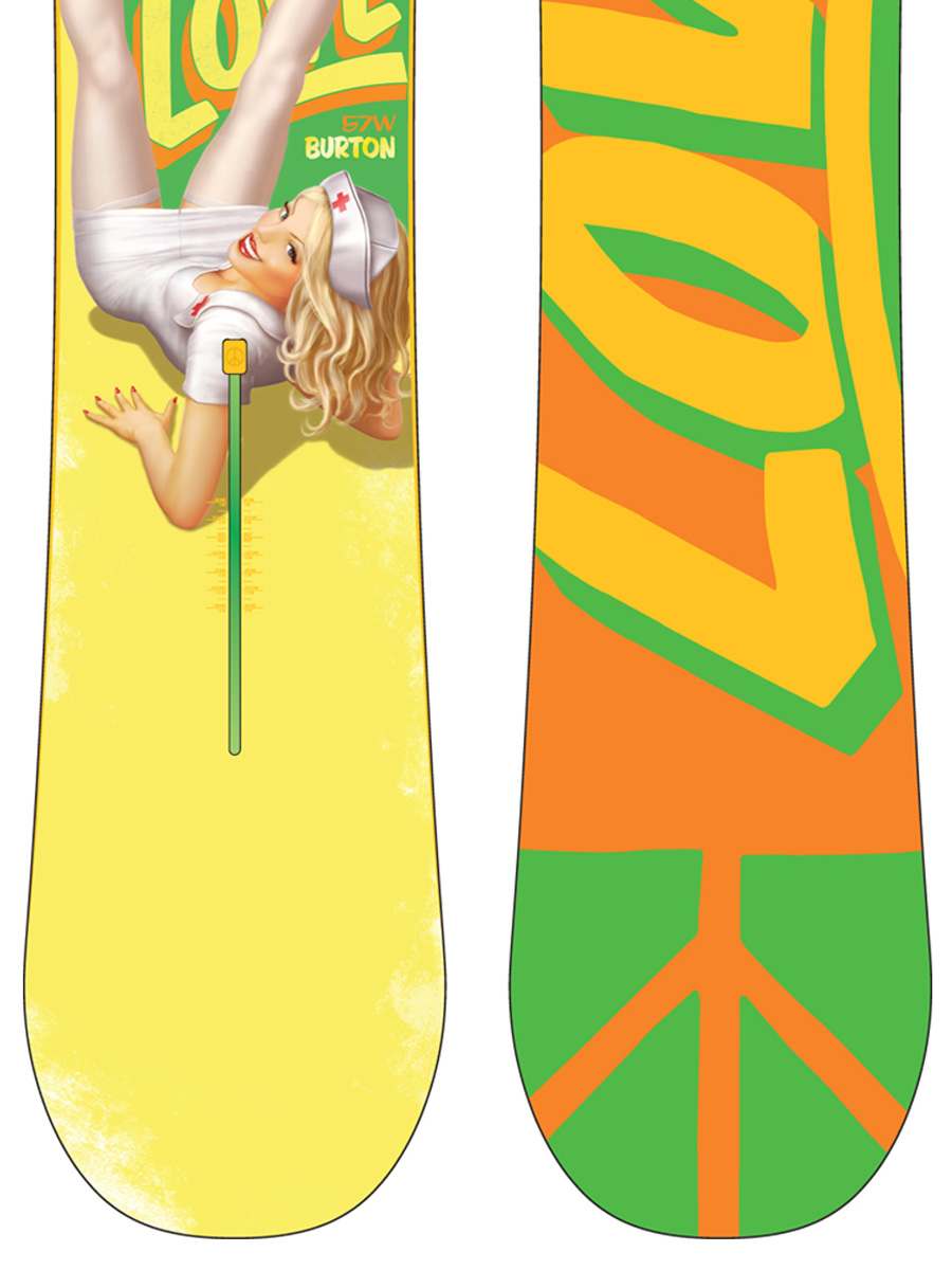 Męska Deska snowboardowa Burton Restricted Love 157 Wide