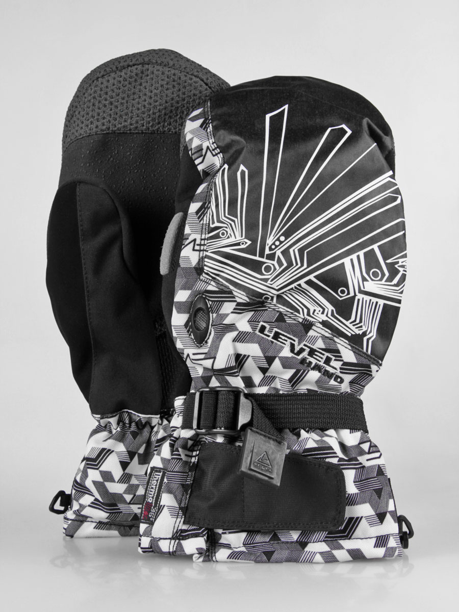 Rękawice snowboardowe Level Matrix Mitt (black/white)