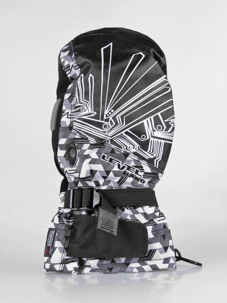 Rękawice snowboardowe Level Matrix Mitt (black/white)