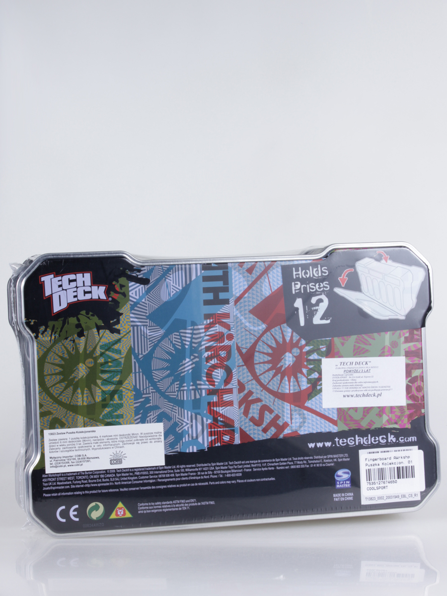 Fingerboard Tech Deck Real Puszka Kolekcjonerska 01