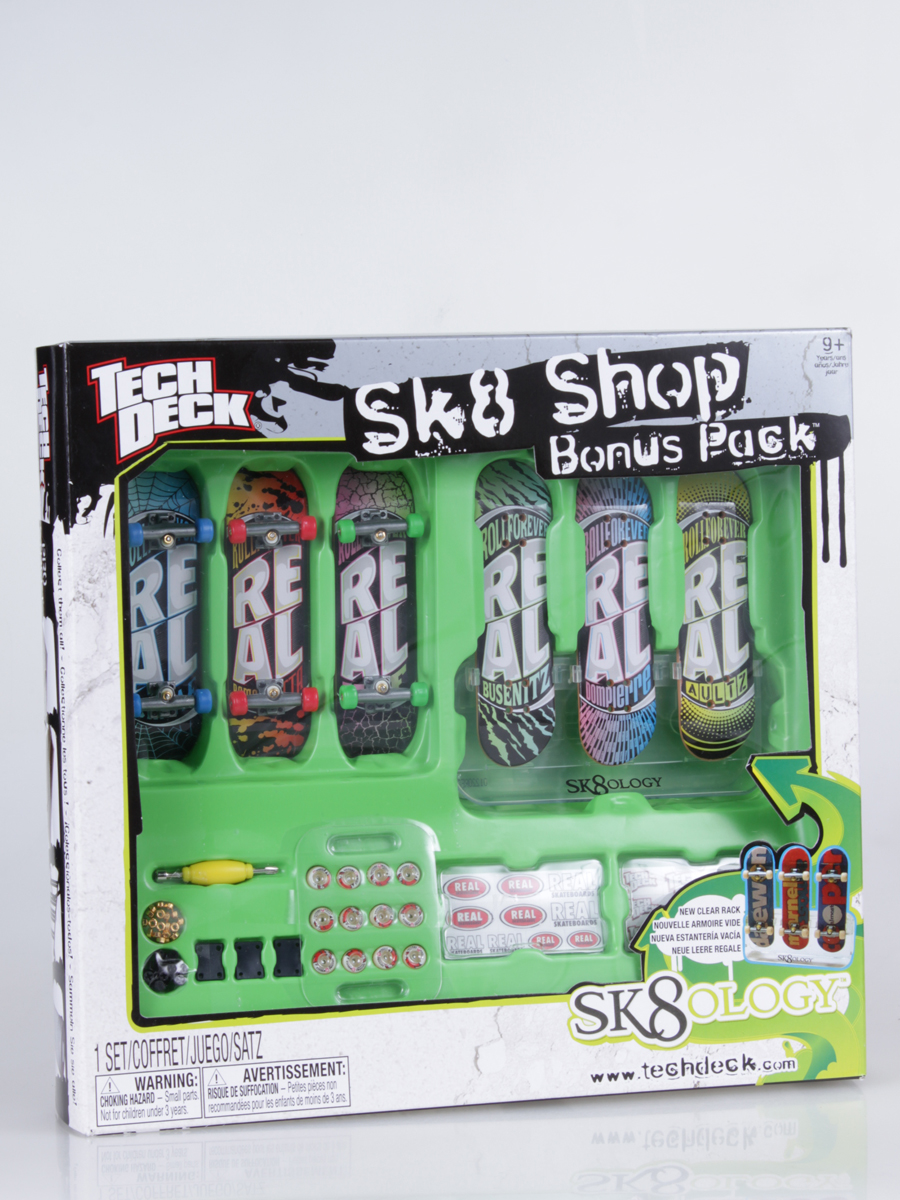 Fingerboard Tech Deck Real Sk8Shop Bonus Pack 01